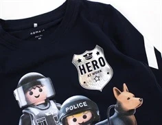 Name It dark sapphire t-shirt Playmobil